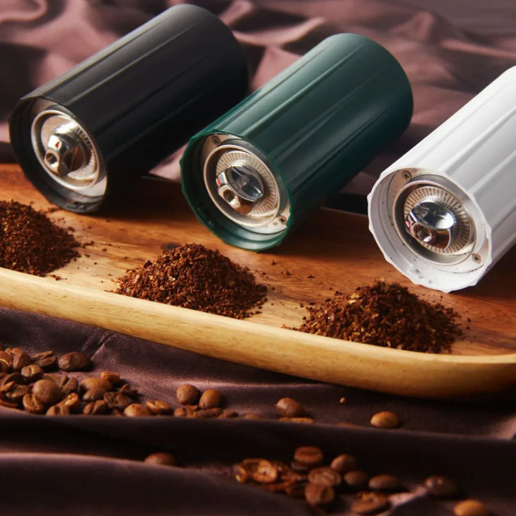 Mini Manual Coffee Bean Hand Grinder Machine Stainless Steel Burr Aeropress Drip Coffee Espresso French Press Turki Kitchen Tool