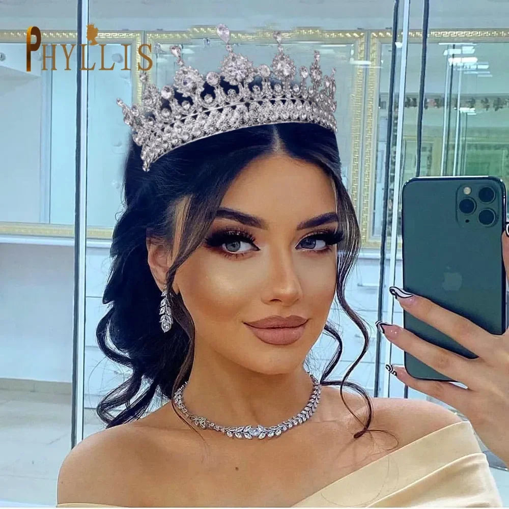 Bridal Headwear Crystal Crown