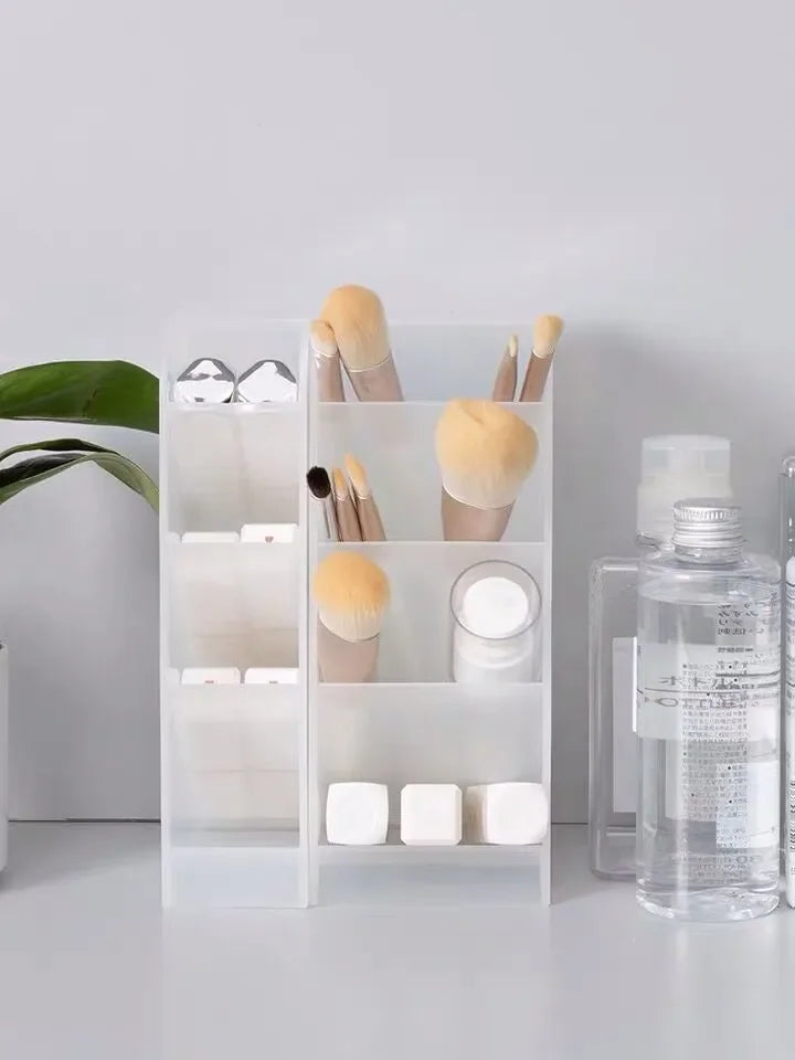 Multifunctional 4 Grid Desktop Organizer