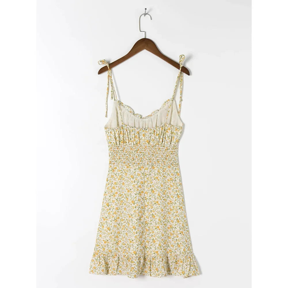 Summer Ruffle Vaca Beach Dress