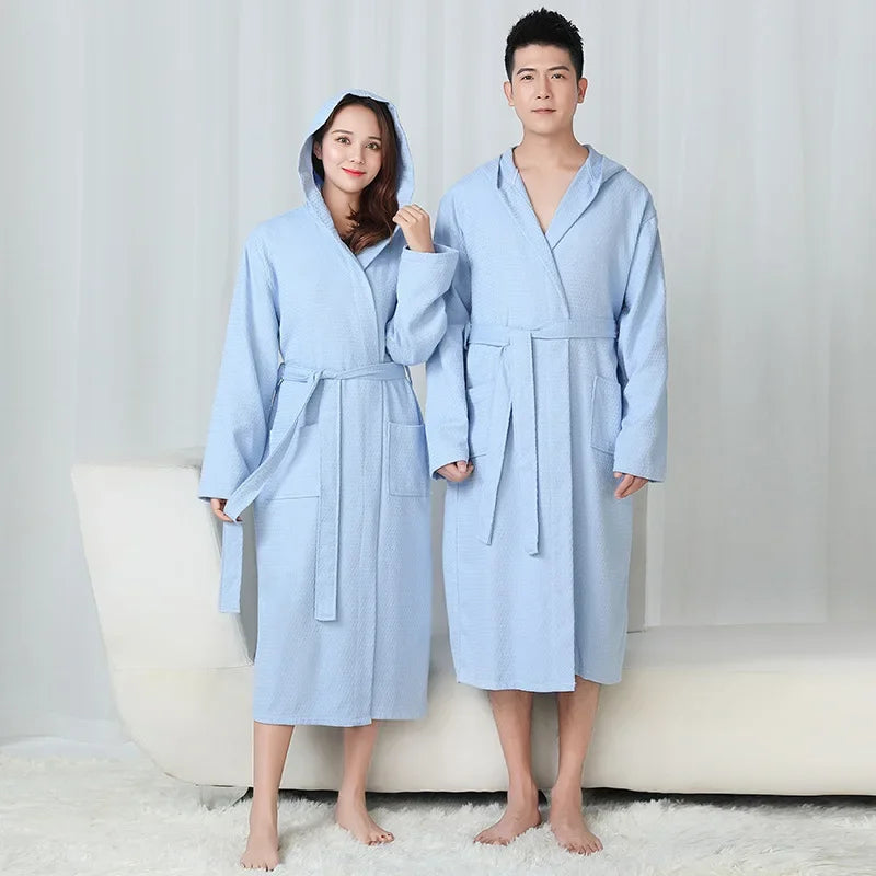 Hotel Lux Cotton Hooded Robe