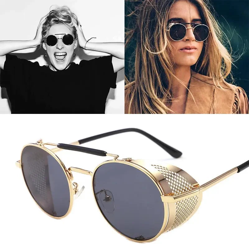Women’s Metal Vintage Sunglasses High Quality UV400
