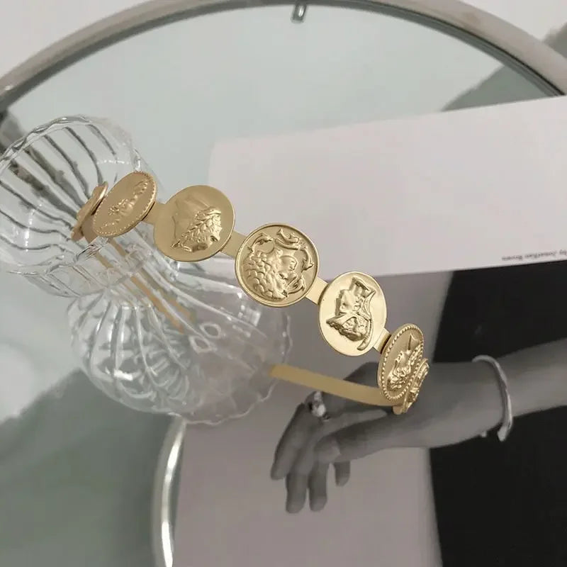 LUX Rhinestone Baroque Hairband