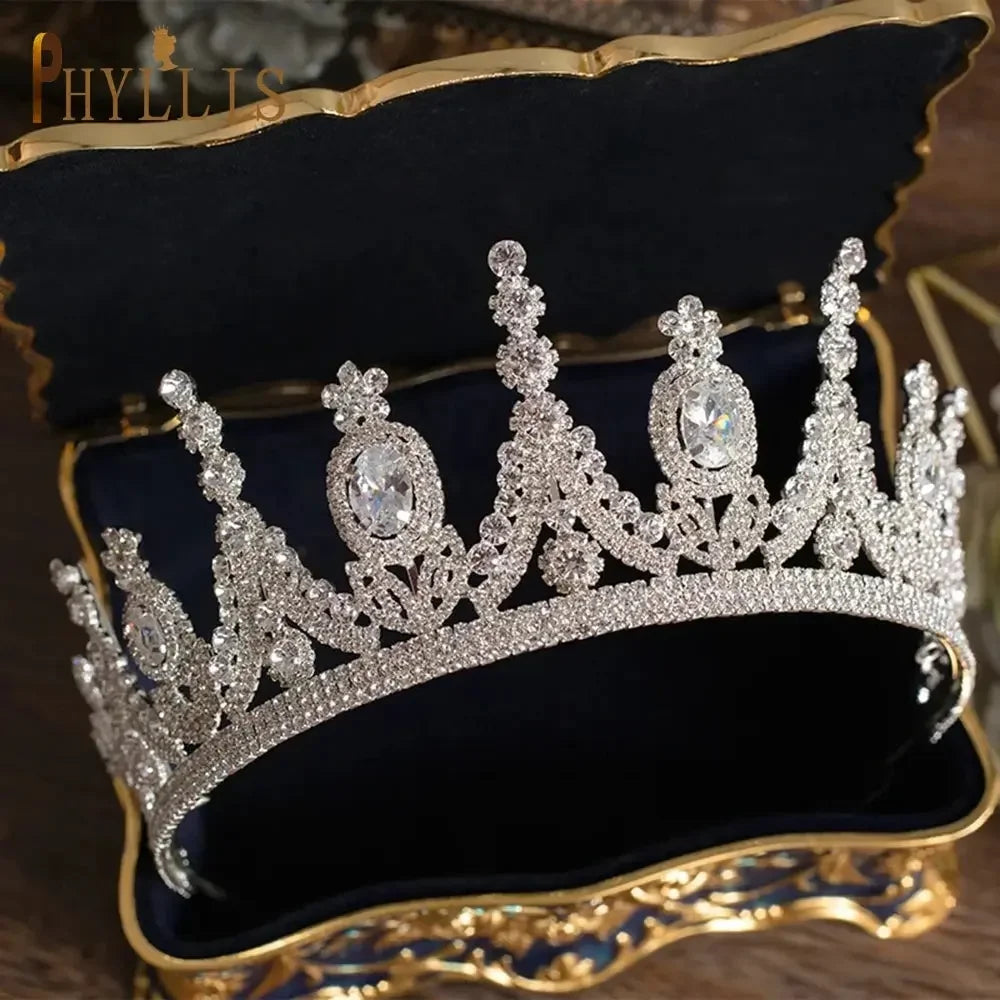 Bridal Headwear Crystal Crown