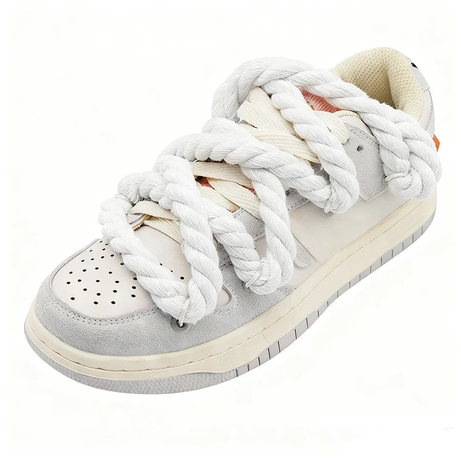 Solid Color ‘Bold Twist Shoe Laces