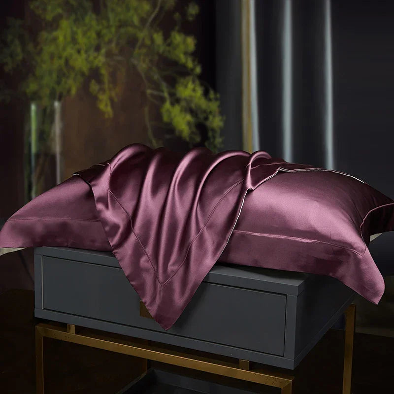 DISANGNI 100% pure silk pillowcase real silk pillowcase natural silk pillowcase mulberry silk pillowcase Free Shipping