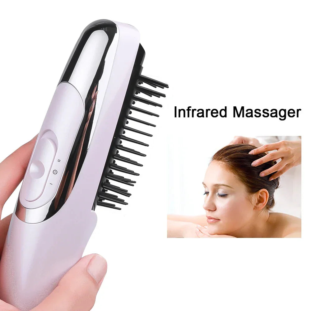 Infrared Laser Hair Growth Brush