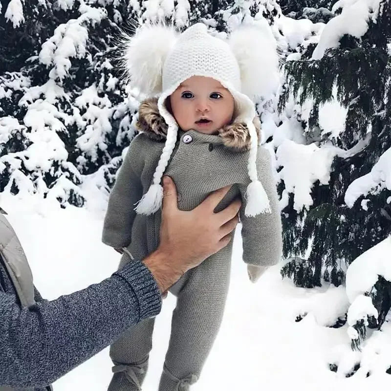 Winter Kids Fur Beanie