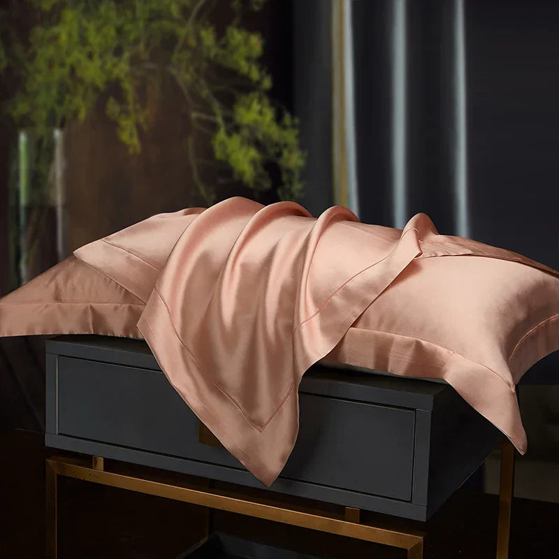 DISANGNI 100% pure silk pillowcase real silk pillowcase natural silk pillowcase mulberry silk pillowcase Free Shipping