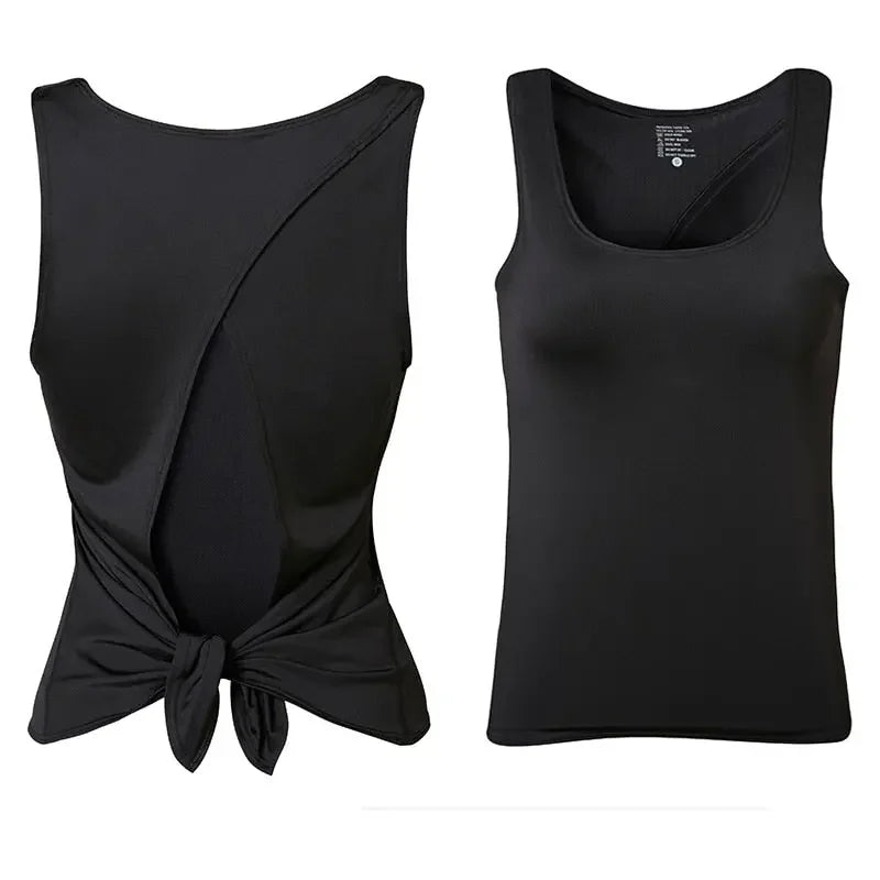 Women Yoga Tank Tops  Quick-dry  Exercise Women's Workout Gym Clothes  Sports T-Shirts  Fitness Top women Shirt sportswear