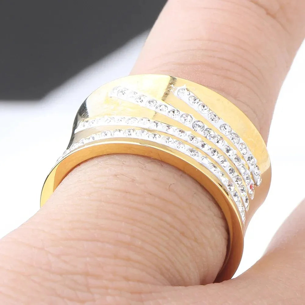 Wednesday Rhinestone Ring