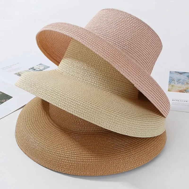 Elegant Wide Brim Sun Hat