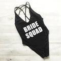 BRIDE SQUAD High Cut Swimsuit
