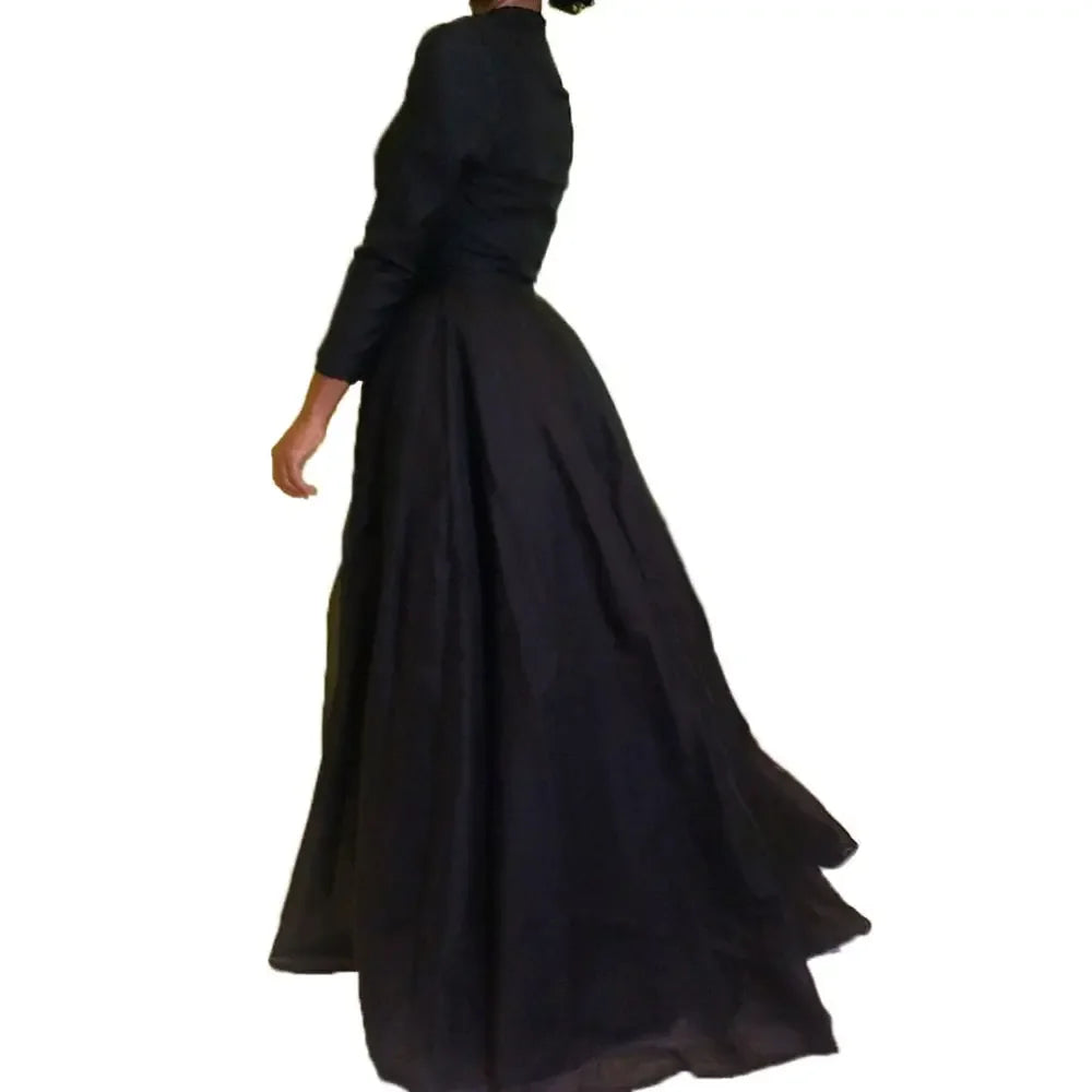 Premium Lace High Waist Sheer Jacket Long Gown