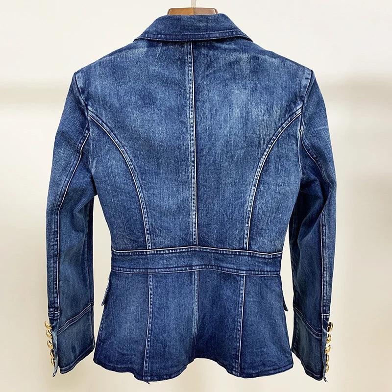 Designer Blazer Denim Jacket