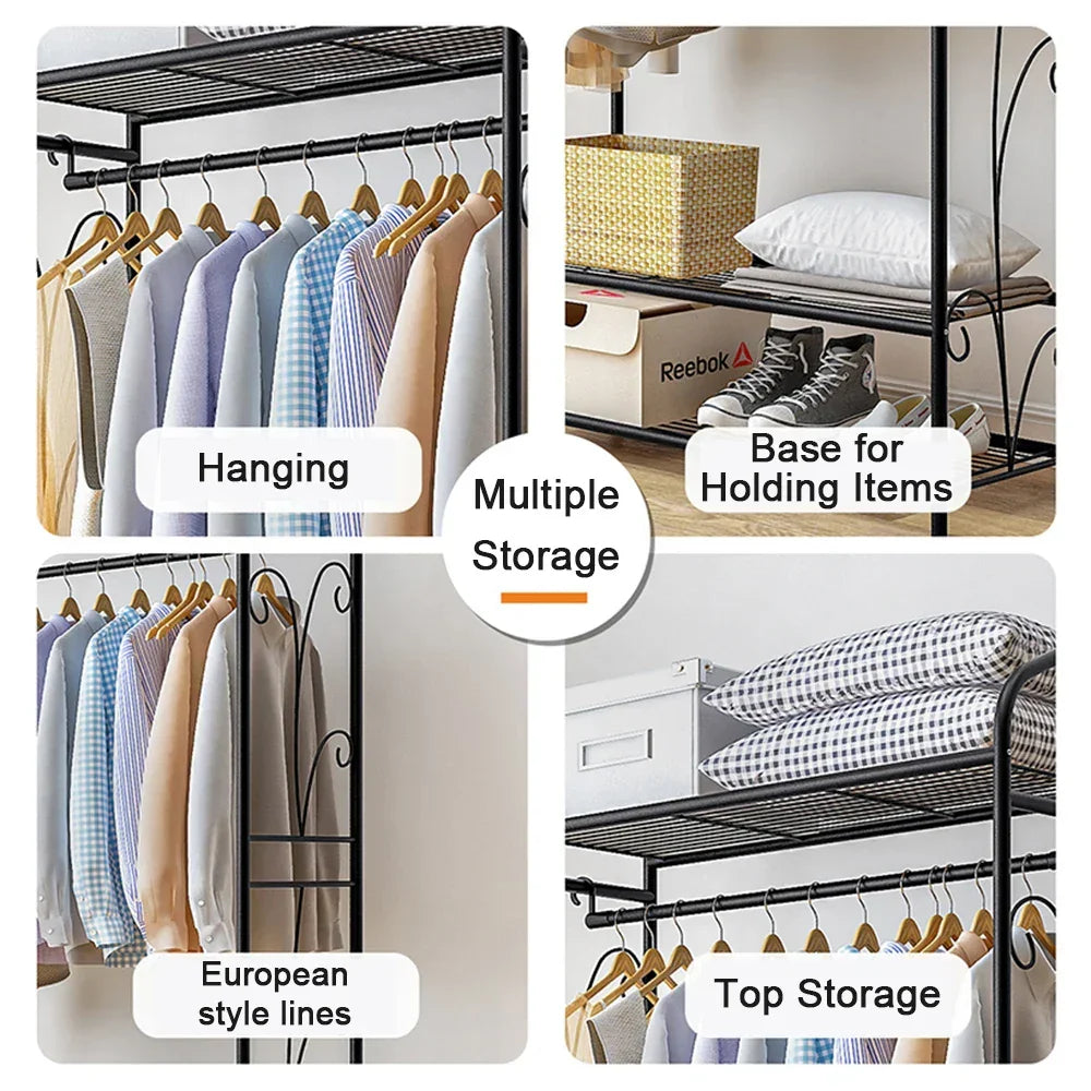 Heavy Duty Metal Clothing Rack