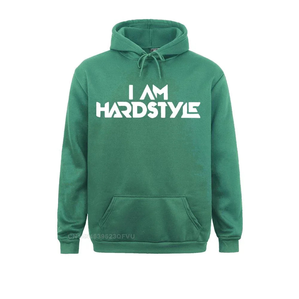 I Am Hardstyle Edm Pullover Hoodie