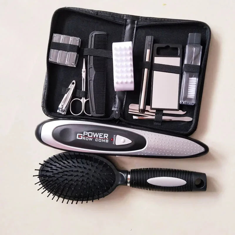 Electric Laser Massage Hair Growth Comb Hair Brush Laser Hair Loss Stop Regrow Therapy Comb Ozone Infrared Massager DropShipping