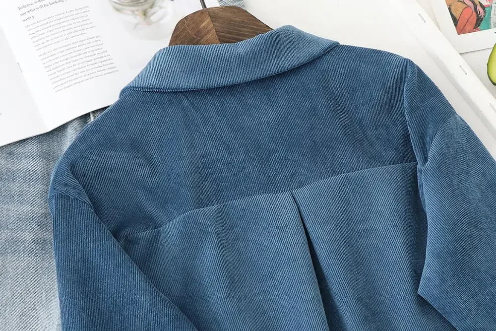 Casual Corduroy Top