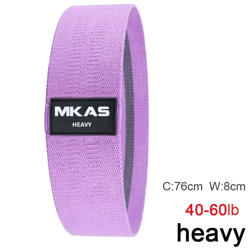 Resistance Bands 3-Piece For Leg Thigh, Butt Squats, Glutes