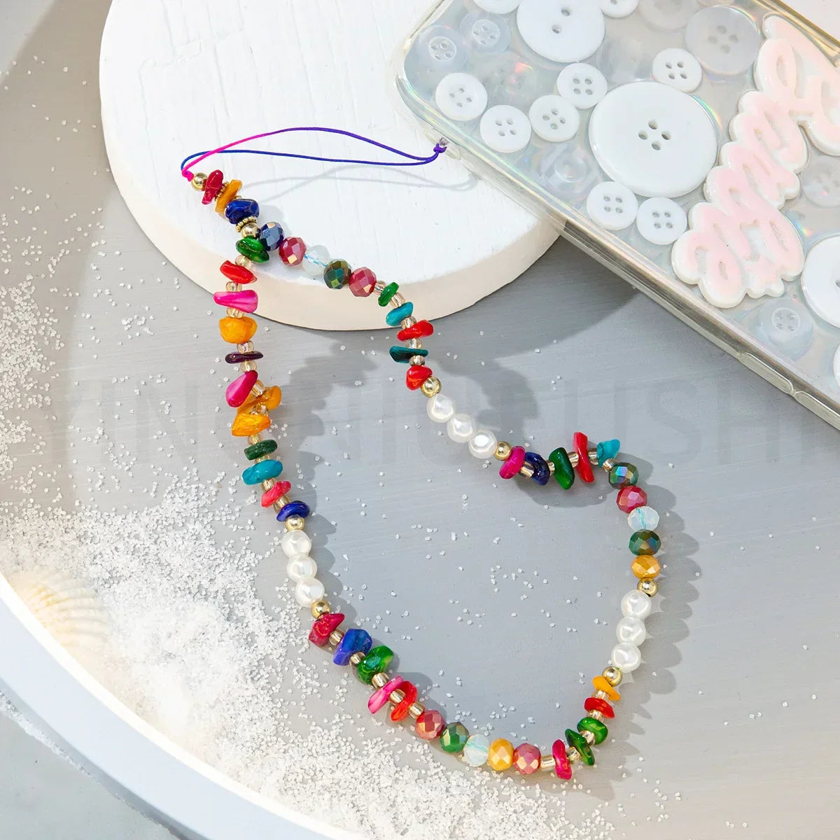 Crystal Phone Charm