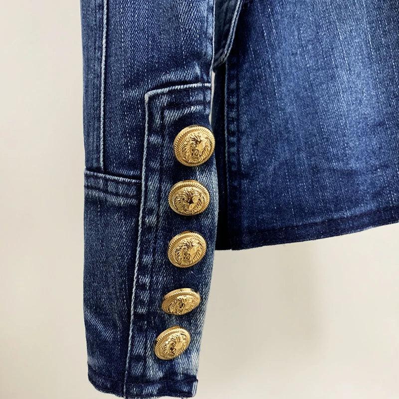 Designer Blazer Denim Jacket