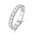 Engagement Ring 2-3ct D Color Moissanite 925 Sterling Silver