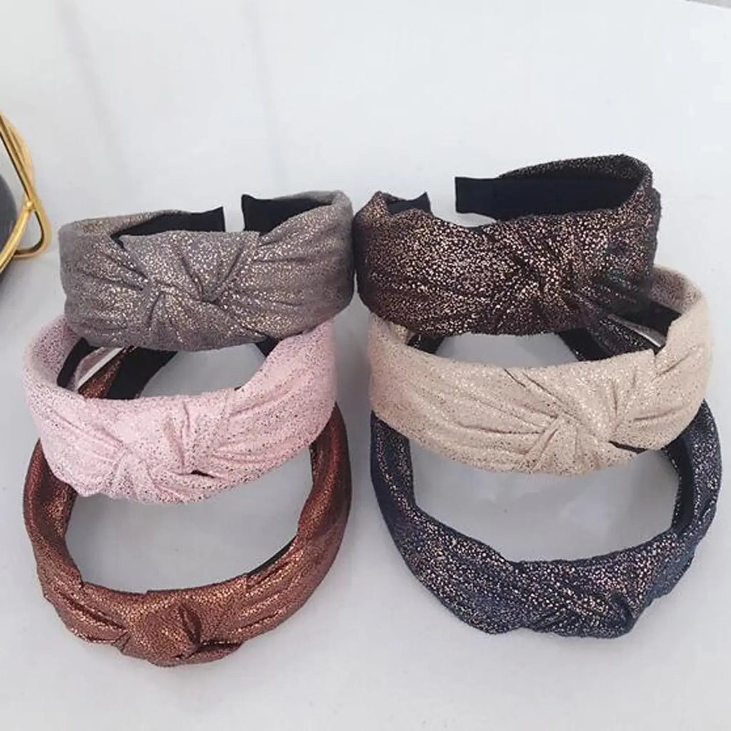 Vintage Wide Center Knot Hairband