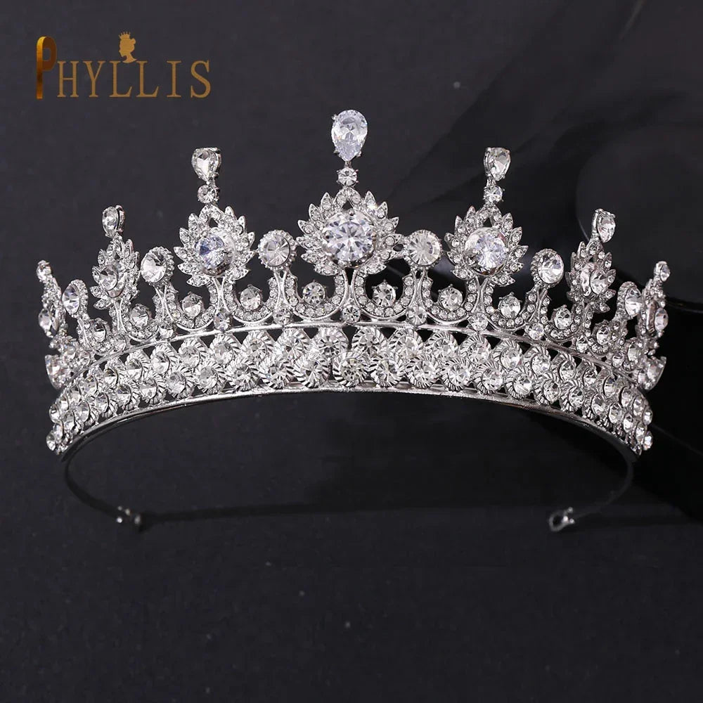 Bridal Headwear Crystal Crown