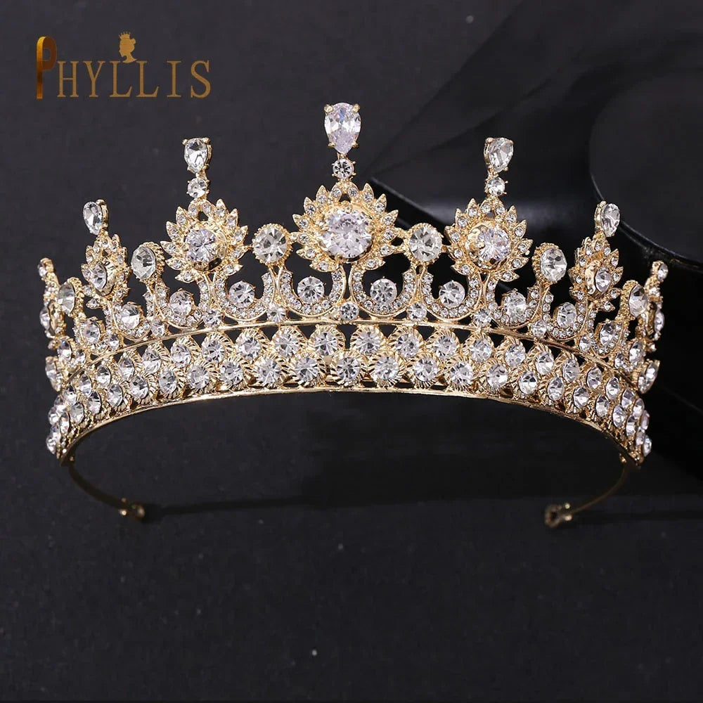 Bridal Headwear Crystal Crown