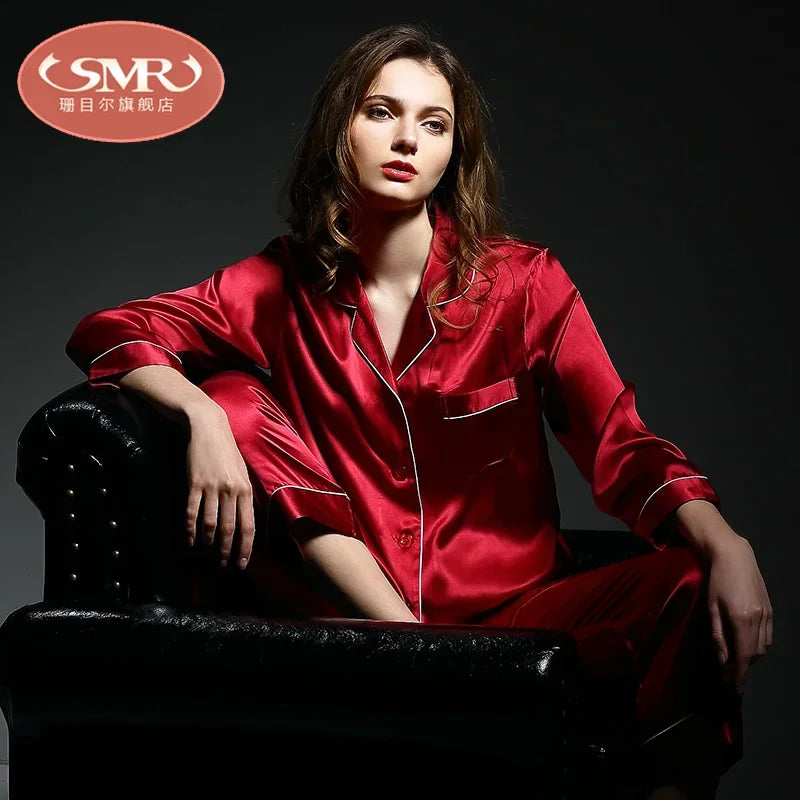 Lux Mulberry Silk Pajama Set