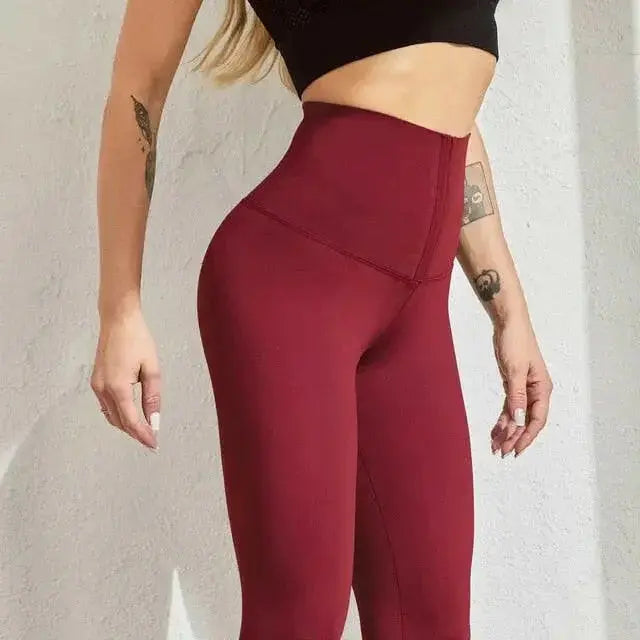 High Waist Slimming Spandex Leggings
