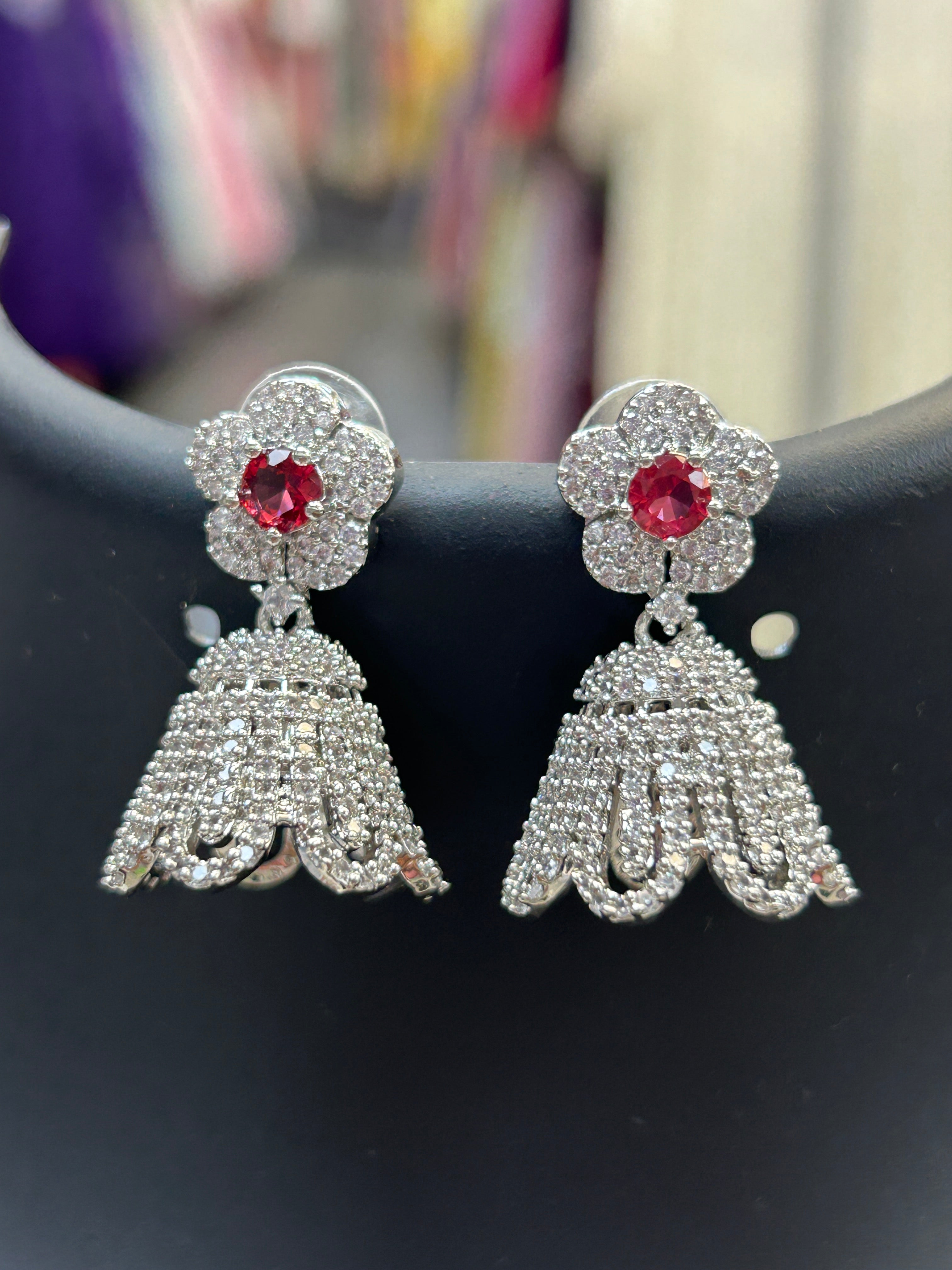 Silver AD jhumki