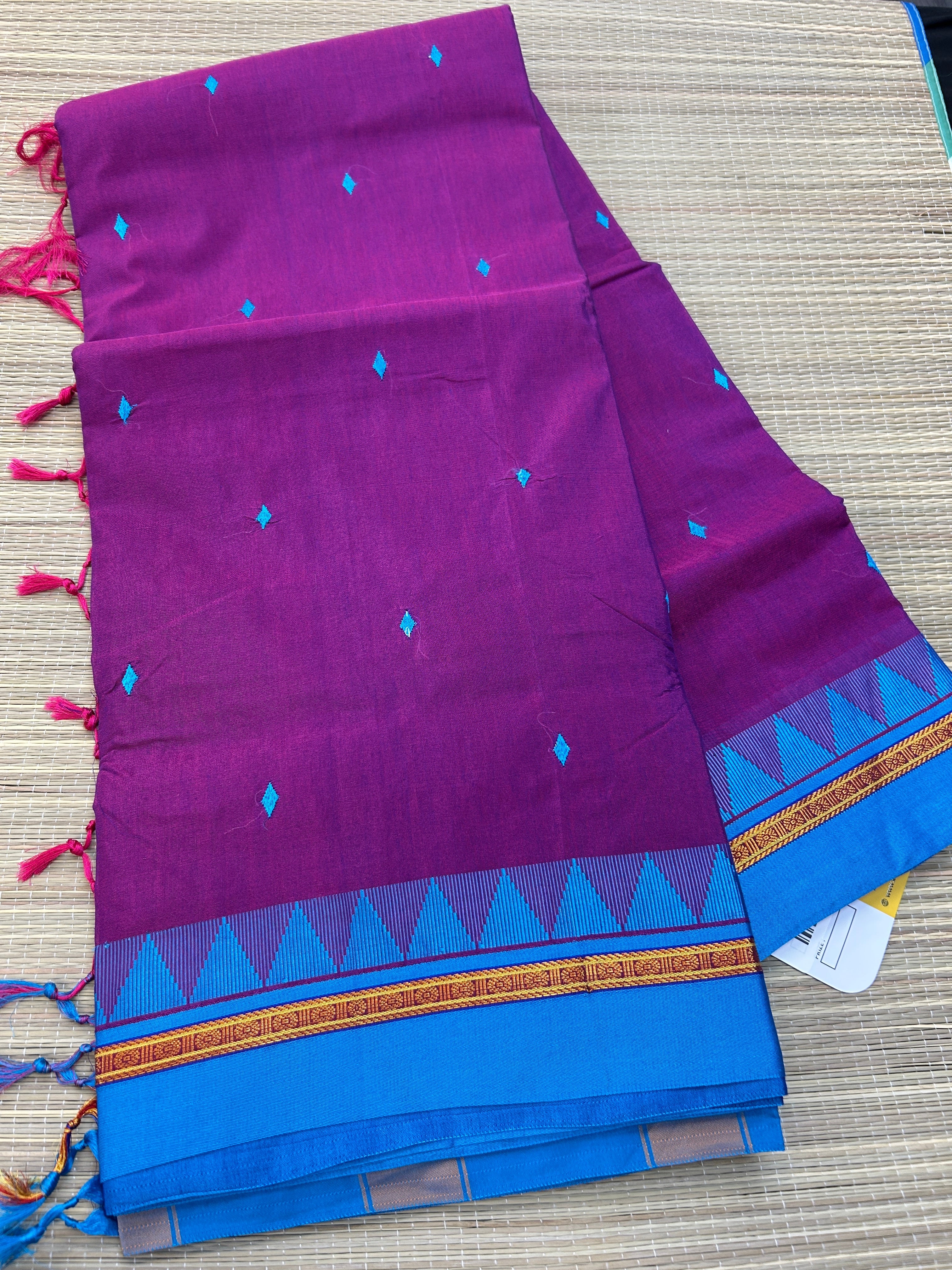 Cotton saree