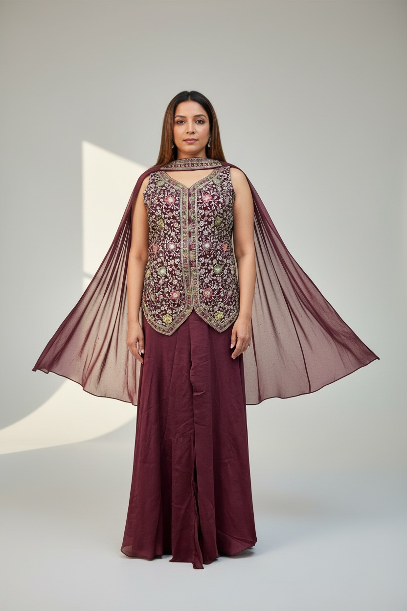 Wedding guest collection : Sharara suit