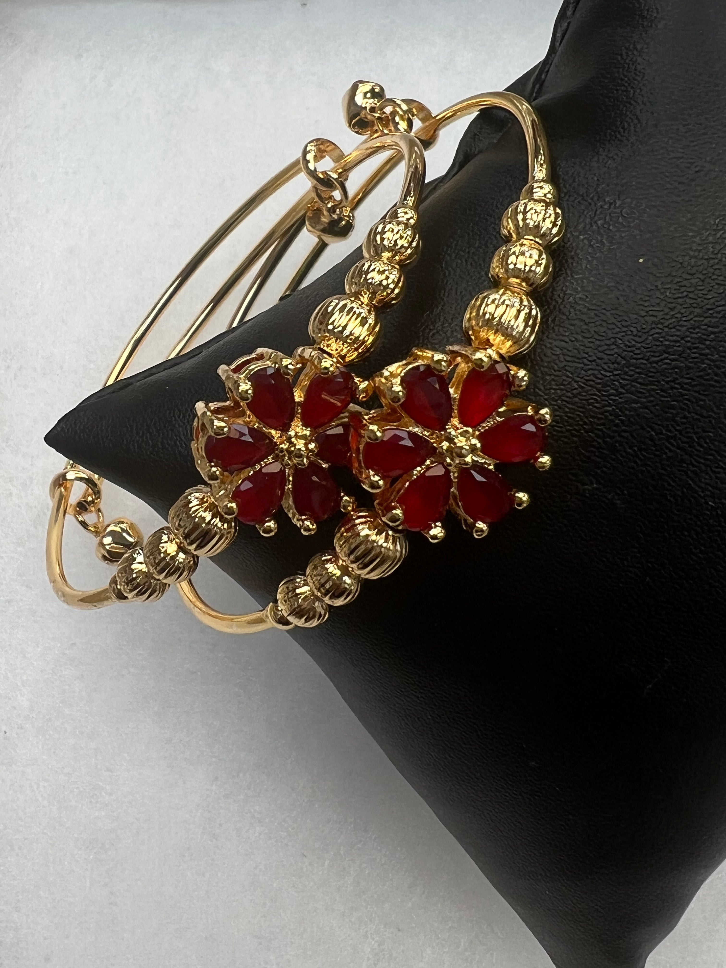 Adjustable (size) bangles / set of 2