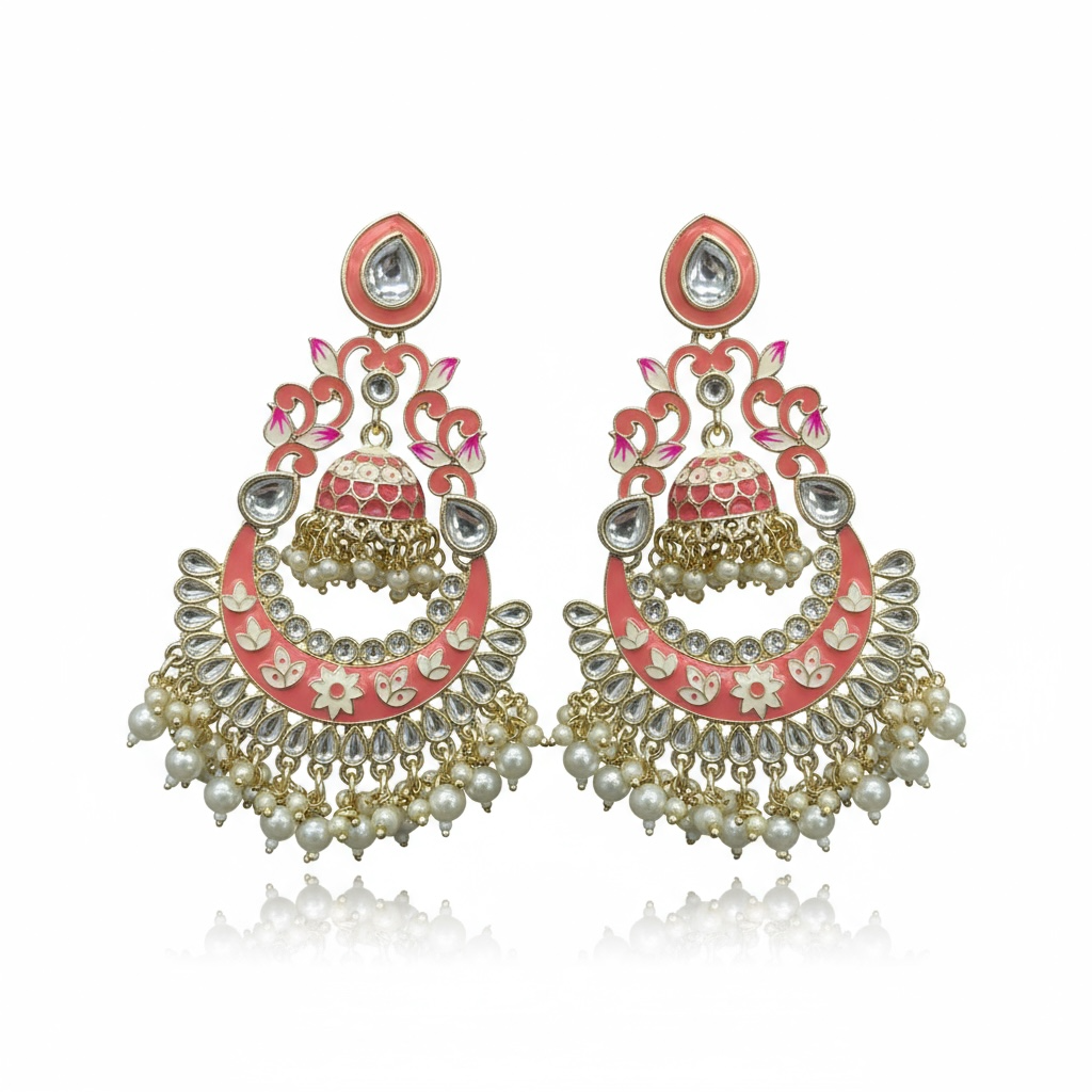 Chandbali earrings