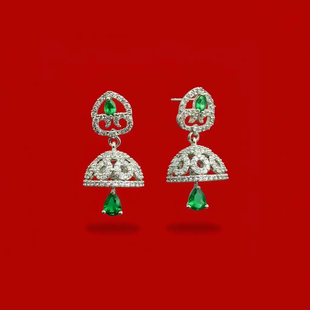 AD jhumki earrings