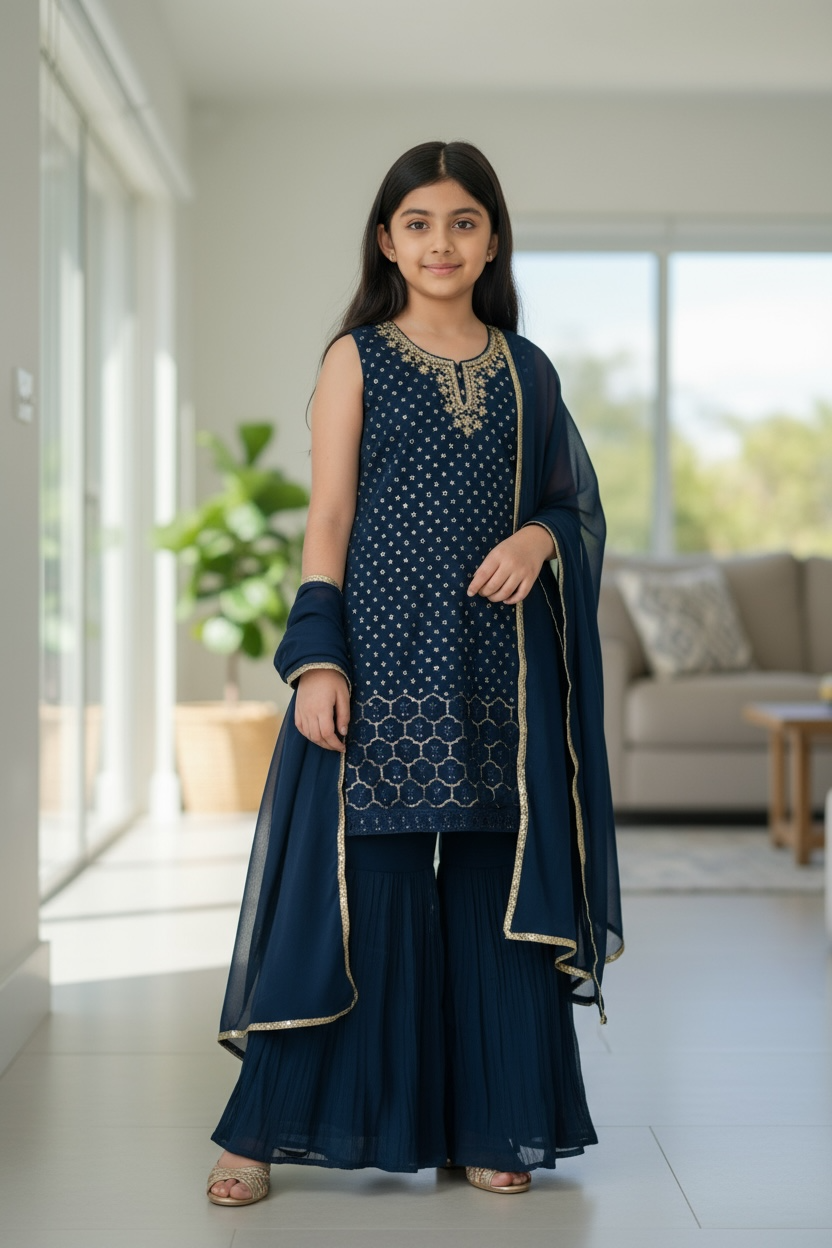 Kids sharara suit : girls