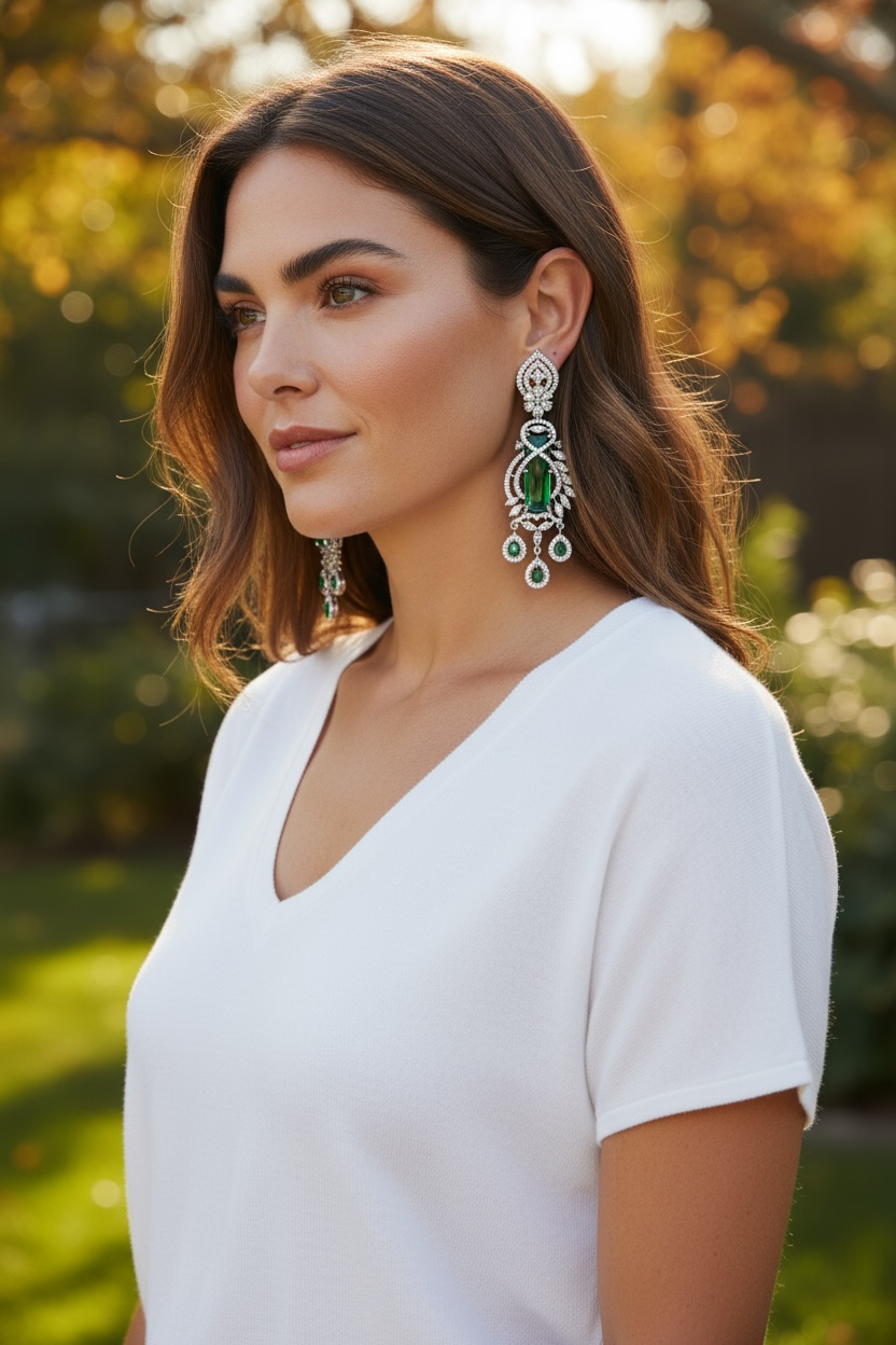 Stunning statement earrings