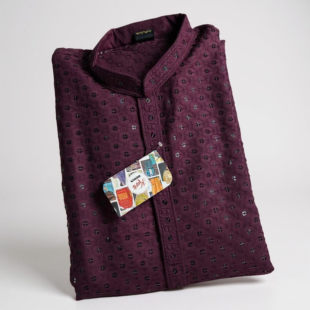 Sequin kurta set
