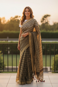 Khadi cotton saree / Ketia cotton from West Bengal