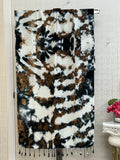 Black and white stole