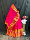 Kanjeevaram Silk Lehenga Set - Traditional Bridal