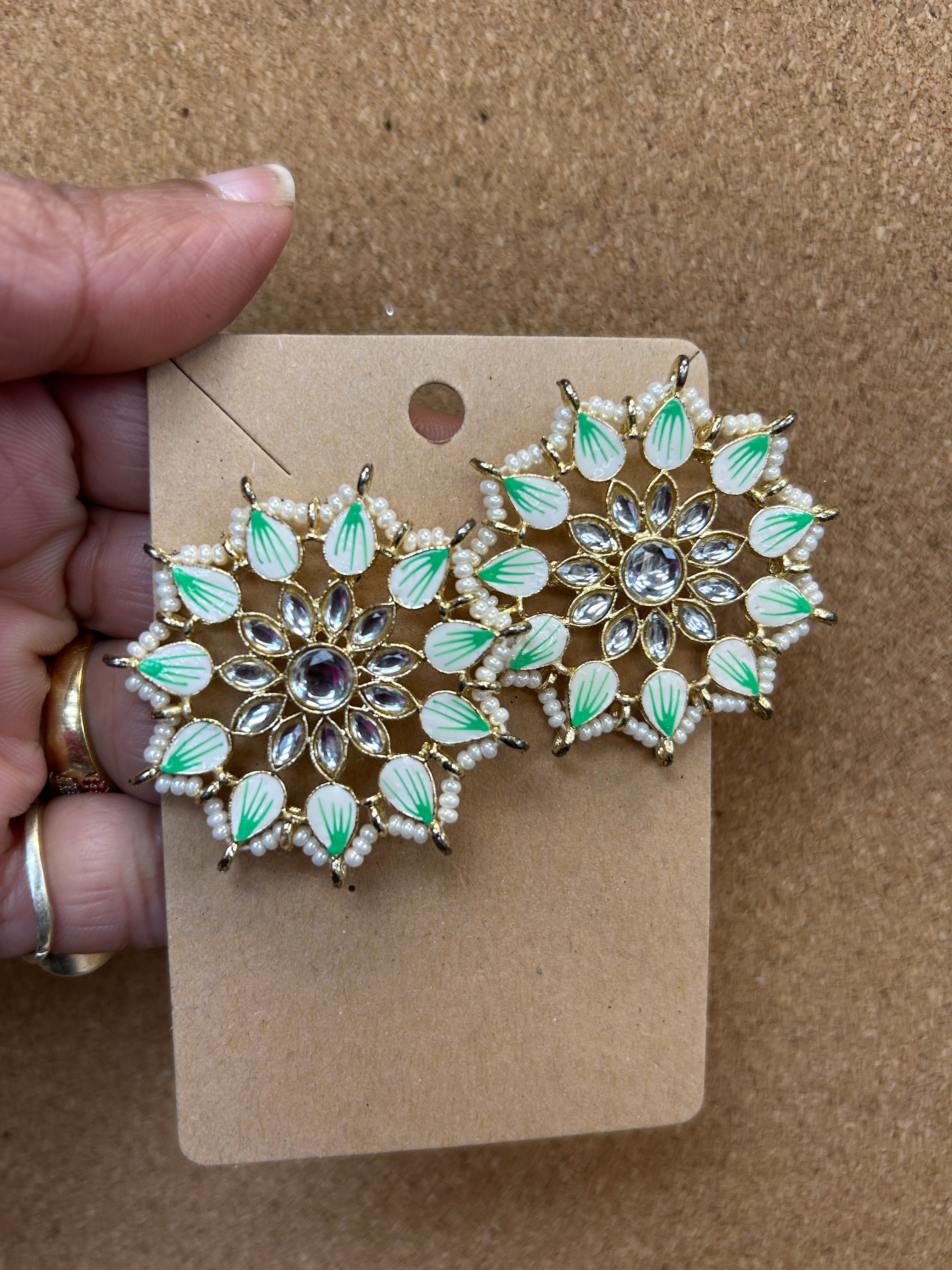 Stud earrings