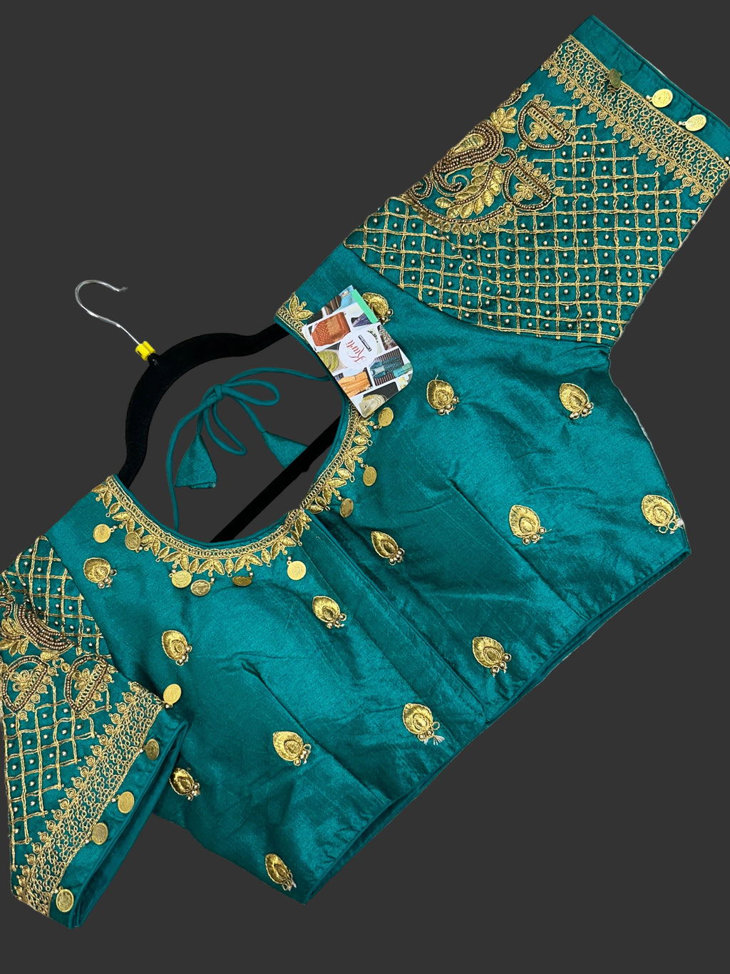 Cotton silk blouse