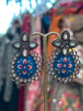 Hand painted earrings
