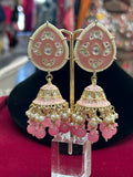 Meenakari earrings
