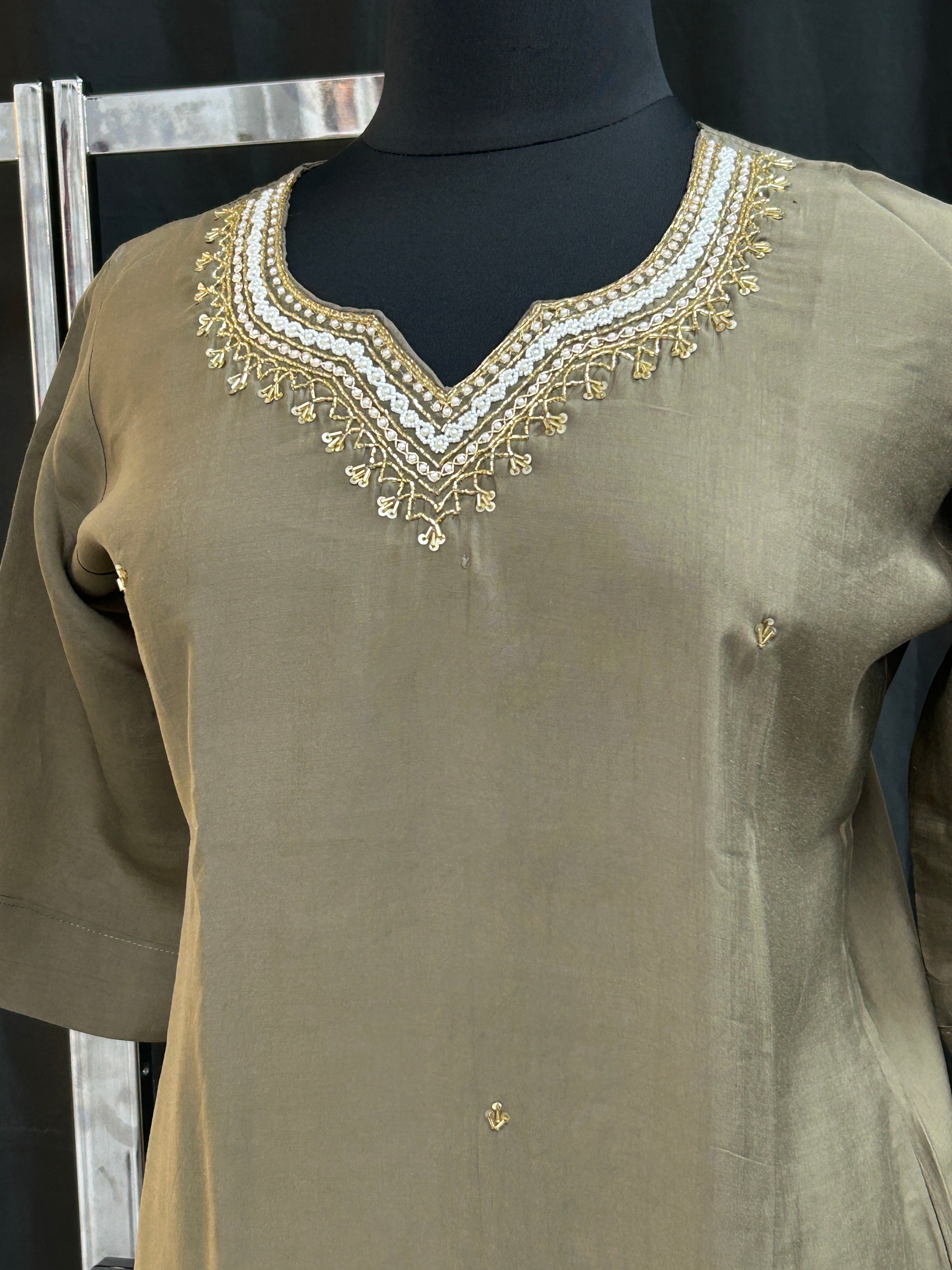 Modal silk kurtis