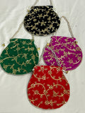 Embroidered potli bags